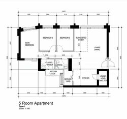 Blk 33 Skyresidence @ Dawson (Queenstown), HDB 5 Rooms #534553211
